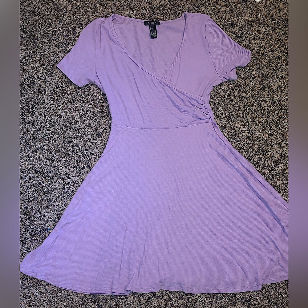 Forever 21 Juniors Lavender Casual Dress